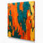 Abstrait couleur champ 54, art sur toile orange-88911561