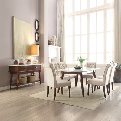 Chaise d'appoint Cherae (lot de 2)