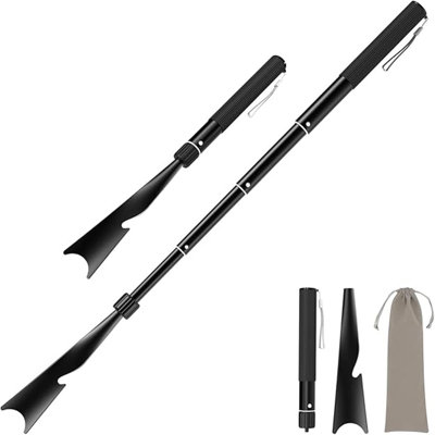 16.9"-37.4" Telescopic and Detachable Shoe Horn