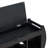 Retro Multifunctional Shoe Storage Bench With Cushion And Curved Side Panel-1887027375