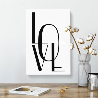 Love - Wrapped Canvas
