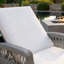 Chaise longue d'extérieur inclinable réglable avec accoudoirs et coussins amovibles (ensemble de 2)-2023797296