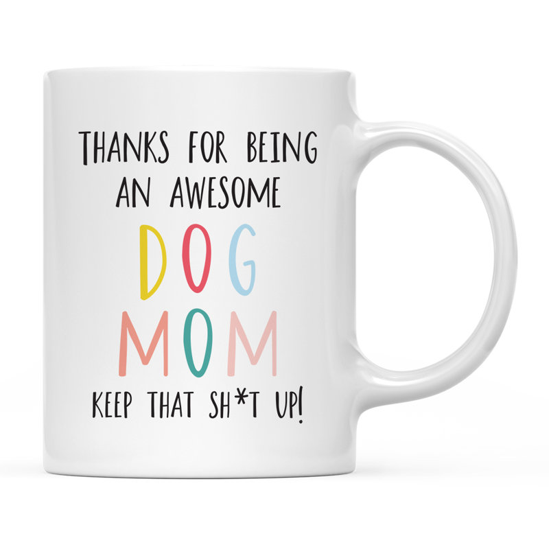 Tasse à café amusante, Dog Mom