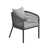 Coussin gris / accoudoir gris est en rupture de stock