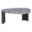 2 pièces, faux marbre, table basse, gris, tables gigognes, divertissant et pratique