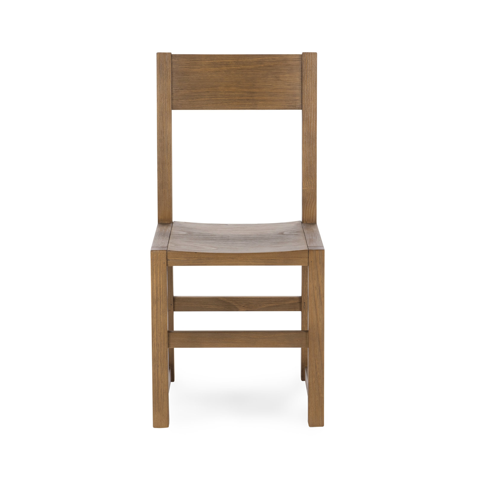 Modica Solid Wood Side Chair, Honey Brown
