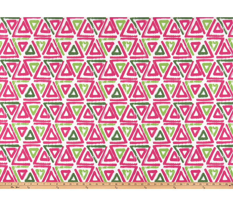 Geometric Outdoor Reversible Pillow Cover, 15" x 15"