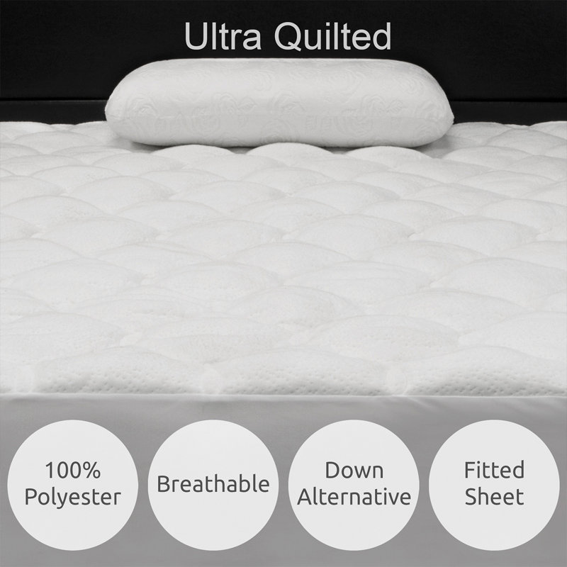 Down Alternative Mattress Pad, King