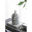 Vase Svirla - tourbillon noir et blanc