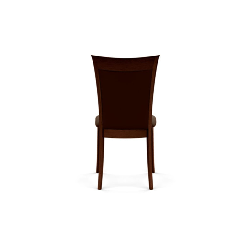 Morgan Leather Dining Chair, Cognac Cherry, Coffee