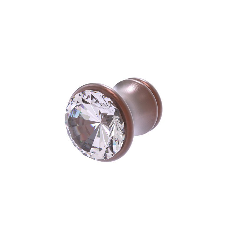 Poignée champignon de 1 po de diamètre Freyja, Cuivre antique