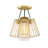 Dorceau Glass Semi Flush Mount