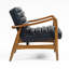 Club Leather Effect Armchair-1035763710