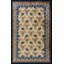 Tapis ivoire antique en laine Kansu