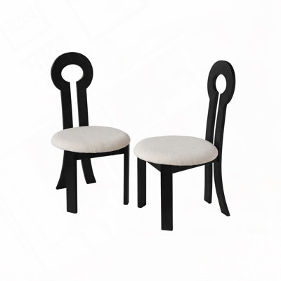Rubber Solid Wood Dining Chair