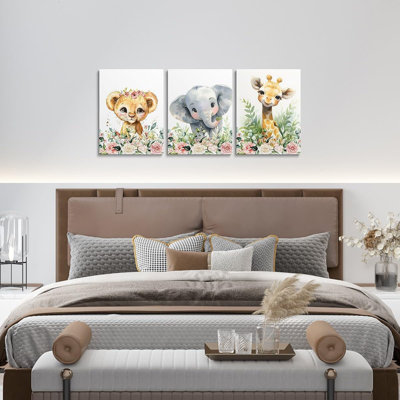 3 Piece Wrapped Canvas Print