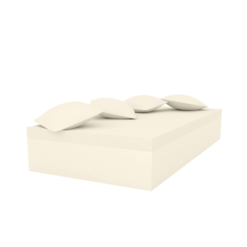 Jut 47.25'' Wide Patio Daybed, Ecru