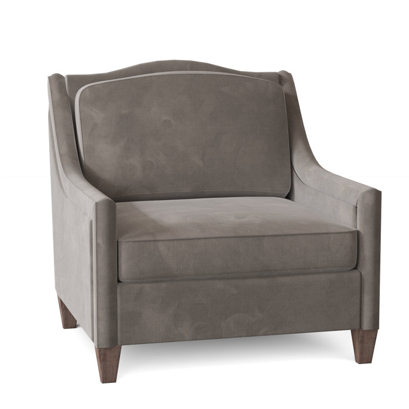 Jill Upholstered Accent Chair, Bella Granite