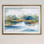 « blue serenity », reproduction de peinture à l’acrylique encadrée-31992738-33961287