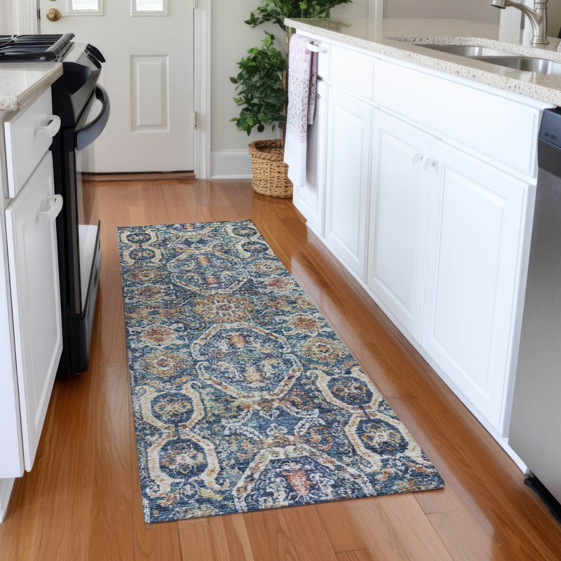 Tapis intérieur / extérieur lavable en machine Cicel ACN1181, Tapis de couloir 2 pi 3 po x 7 pi 6 po