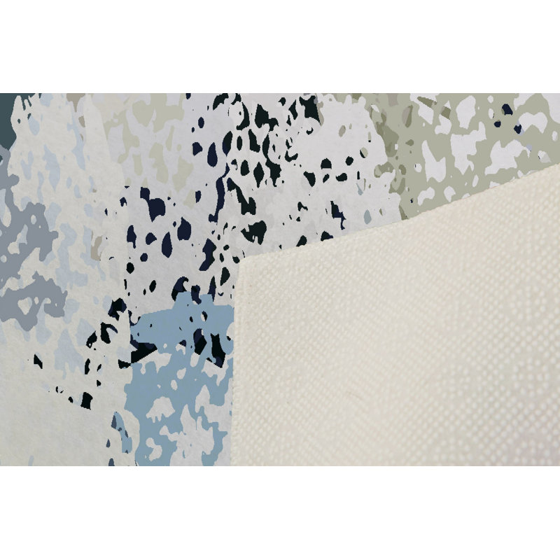 Premium Hall Carpet (3.3 x 6.6 ft), 100% Polyester, 0.4 in Pile Height | Antibacterial, Non-Slip PVC Dot Underside | Machine Washable, 3D Digital Printing | Ideal for Living Room, Bedroom, and Entryway Decor