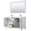 Ensemble de meuble-lavabo double avec miroir Daria-97878033-97878038-125003079