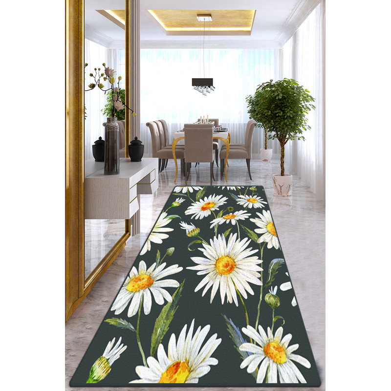 Antibacterial Hall Carpet, 100% Polyester, 31.5 x 59.1 inches | 10 mm Pile Height, Non-Slip Underside, Washable by Machine | Durable, Easy to Clean, Perfect for High Traffic Areas & Home Decor