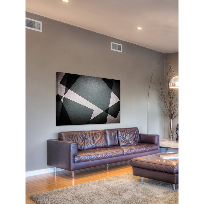 « mouvement », reproduction d’art sur toile tendue, H 20 po x l 30 po x P 1,5 po