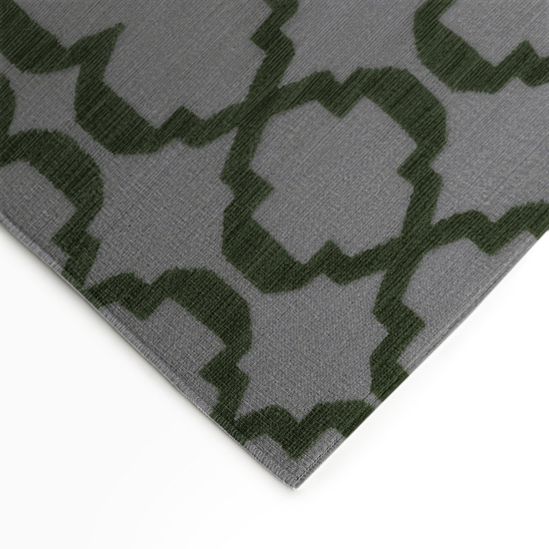 Tapis vert intérieur et extérieur Trellis, Rectangulaire 3 pi x 5 pi