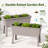 Elevated Raised Garden Planters