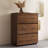 Roanoke 3-drawer Storage Dressing Table Clothing Storage Cabinet Bedroom Storage Dressing Table