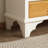 Commode d'appoint 2 tiroirs Vintage