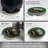 Papa Bear 2 Pack Stone Car Coasters