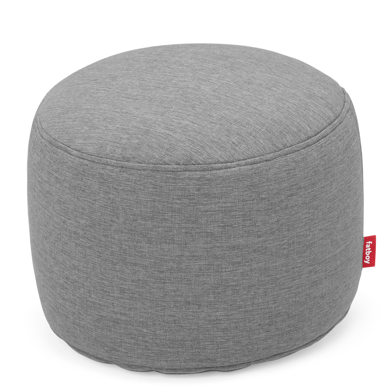 Point Outdoor Ottoman, Rock Gray