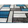 Tapis turquoise Anarah