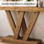 119.9Cm Solid Wood Console Table