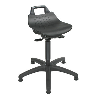 Adjustable Height Industrial Stool