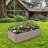 Kymari Galvanized Raised Garden Bed, Multiple Sizes to Choose, Plant Supports Offered-2064205521-2050066518-2064205531