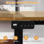 Electric Standing Desk Frame with LED Display Memory Positions for 40”-48” Desktop White-1101692609