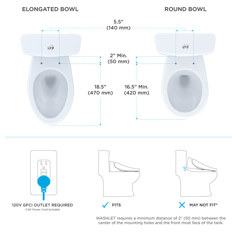 Washlet® Toilet Seat Bidet Elongated Bidet Seat, Sedona Beige