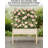 Wooden Elevated Garden Bed, With Trellis