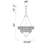 Seale 8 - Light Dimmable Tiered Chandelier-2072521180