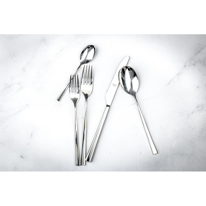 MEPRA Atena Stainless Steel Flatware Set - Service for 4, Mirror