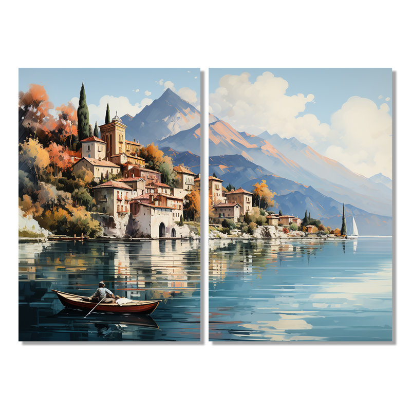 Nimmons - Art mural sur toile traditionnel, 36" H x 48" W, Wrapped Canvas, Does Not Apply