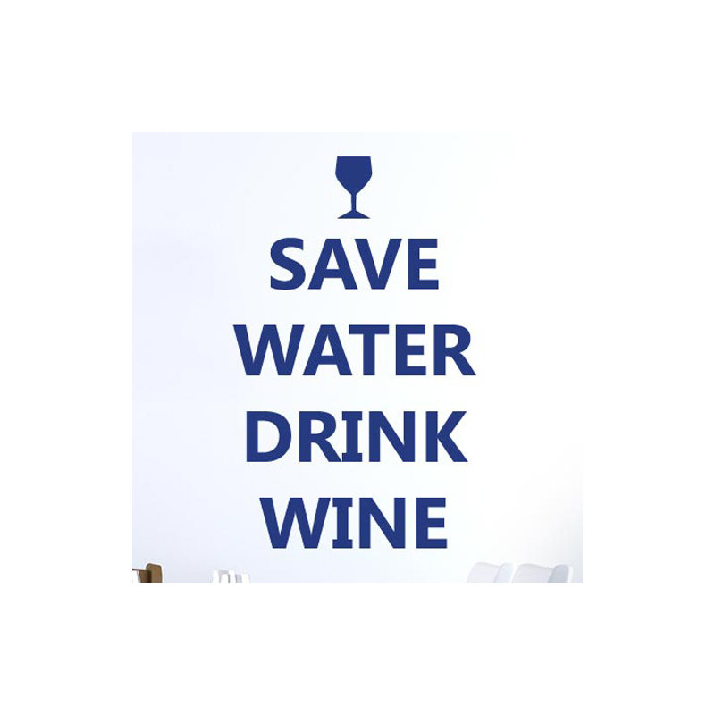 Non-Wall Damaging Wall Decal, Medium, Dark Blue