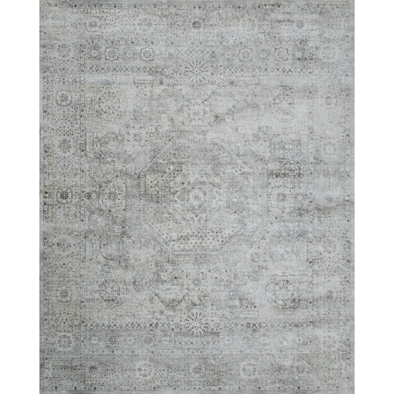 Viscose Oriental Indoor Rug