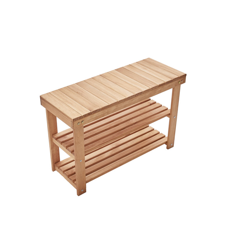 Shoe Storage Shelf - Light Brown