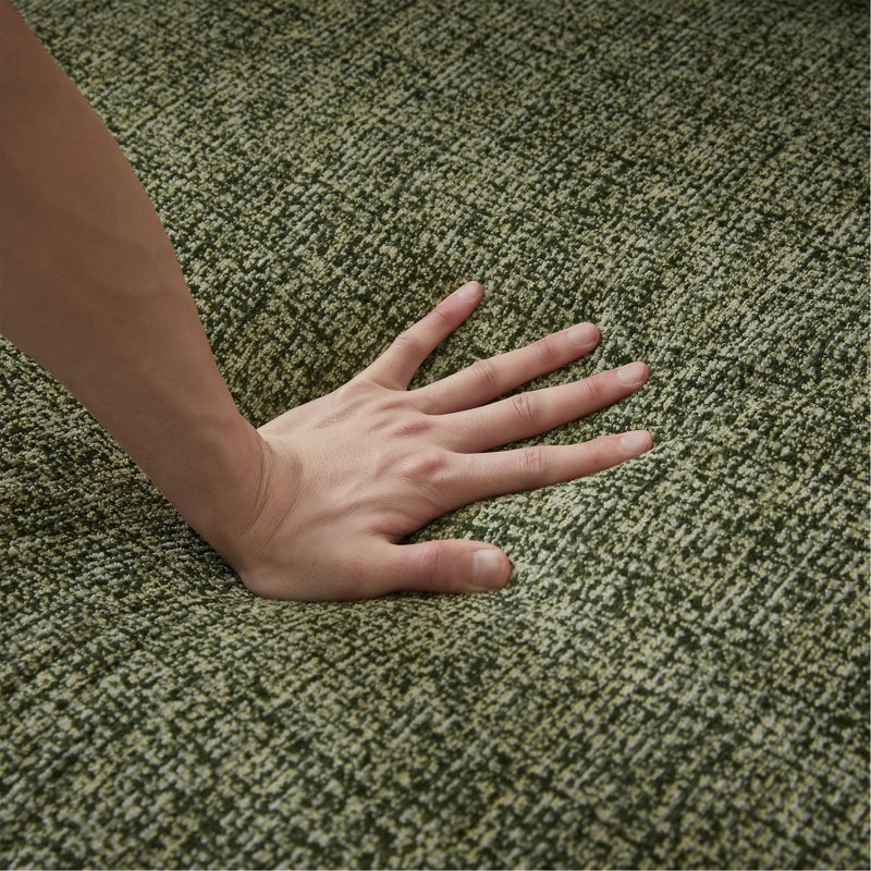 Canapé compressé surdimensionné à 3 places avec tissu chenille, sans assemblage, peu encombrant pour le salon, l’appartement
