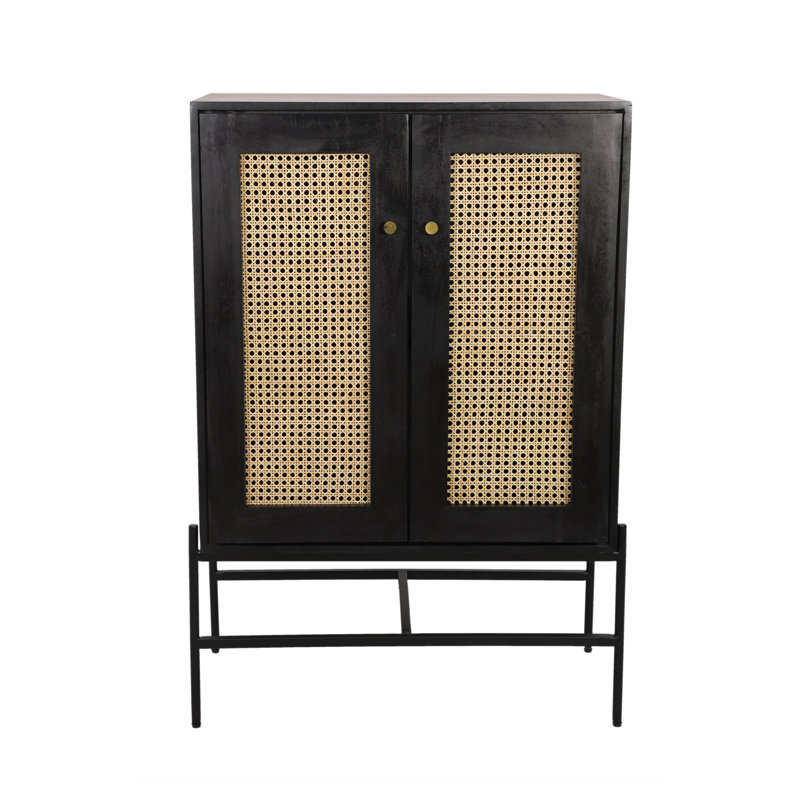 Framingham Rattan 2 Door Tall Sideboard / Cabinet