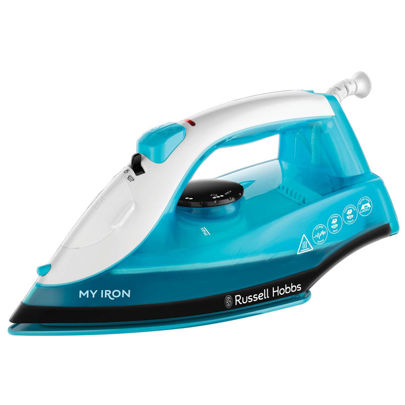 Russell Hobbs My Iron 1800W Steam Iron with Ceramic Non-stick Soleplate